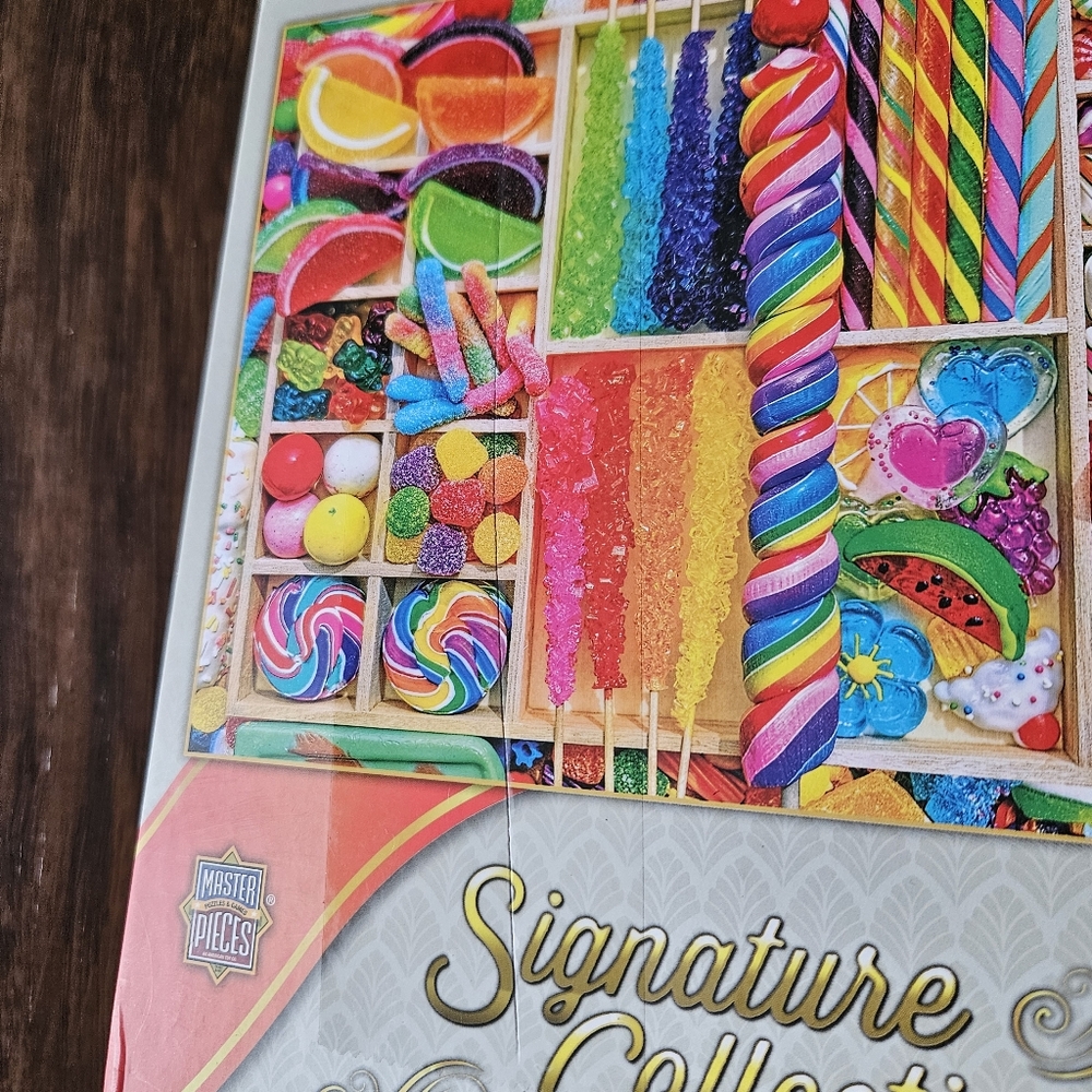 1000-Piece Sweet Satisfaction Puzzle - Colorful Candy Jigsaw - Picture 4 of 4